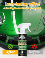 Kingvo Ceramic Spray Coating for Cars, Car Leather Conditioner Automotive Clear Coat Detail Spray Polishing Kit Leather Care 