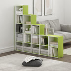 Furinno PASIR Book Shelf, 5-Tier Modern Bookshelf, Open Shelves Bookcase 9 x 12 x 52, Easy Assembly, for Living Room, Bedroom
