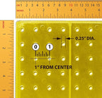 Azar Displays 701414-YEL-4C32 Rotating Countertop Display Kit with Peg Hooks Included, 14 Inches Wide x 14 Inches Deep x 20 I