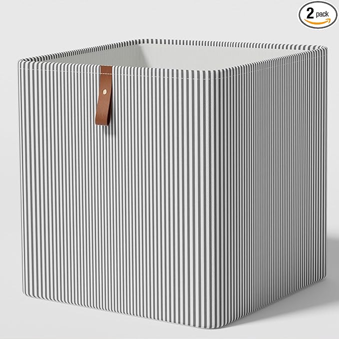 Cube Storage Bin 12x12 in,Collapsible Fabric Storage Bins,Open Home Storage Bins,Baskets for organizing,For Clothing Storage,