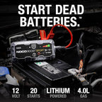 NOCO Boost GB20: 500A UltraSafe Jump Starter - 12V Lithium Battery Booster Pack, Portable Jump Box, Power Bank & Jumper