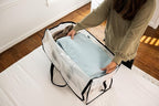 ClearSpace Heavy Duty Moving Bags or Storage Bags – Clear Storage Bins with Lids, Large Moving Boxes with Backpack Straps & Z