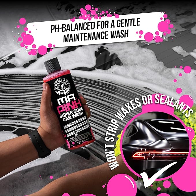 Chemical Guys Car Detailing Kit, Car Cleaning Kit with Total Interior Cleaner & Protectant, Sprayable Wheel Cleaner, Car Wash