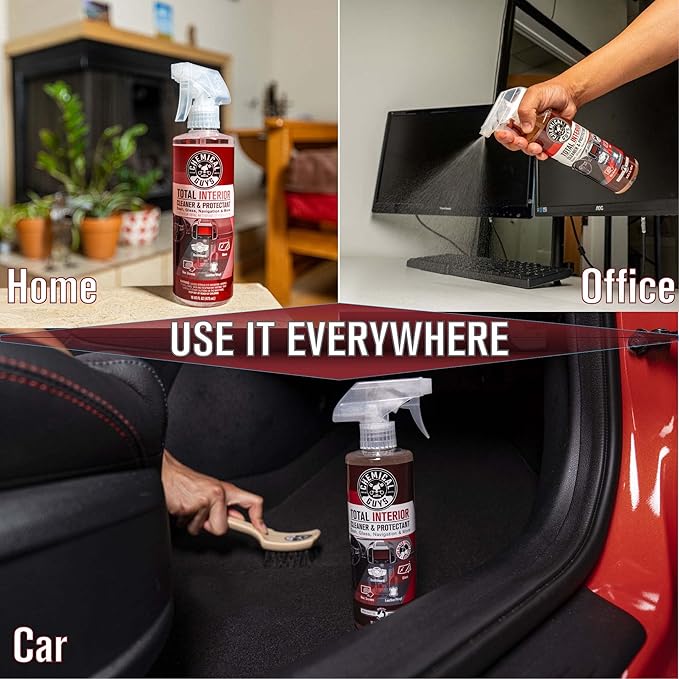 Chemical Guys SPI22516 Total Interior Cleaner & Protectant (Safe on Dash, Leather, Vinyl, Plastics, Trim, Glass, Fabric & Mor