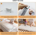 2pcs Mattress Vacuum Bag 94.5x47.2inch Space Saver Vacuum Storage bags,Oversized Vacuum bag Twin Mattress Vacuum Bag King Mat