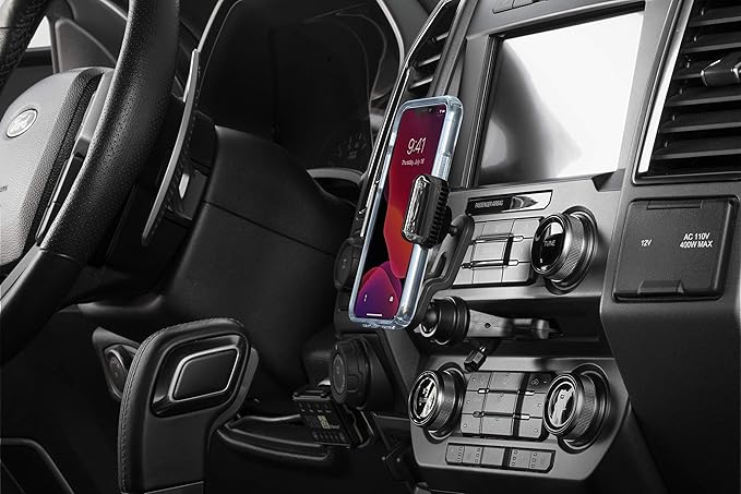 Scosche UH4CDPDV-SP CarMount 3-in-1 Universal Phone CD/Dash/Vent Mount Kit for The Car , 360 Rotation