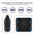 Skechers Memory Foam Car Seat Covers, Air Cool Mesh Thick Seat Covers, Car Seat Cover Full Sets, Airbag Compatible, Automotiv