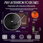 Maicican 12pcs Personalized customized Car Air Fresheners,Pop Singer Album Cover Record Player Car Fresheners for Women, Car 