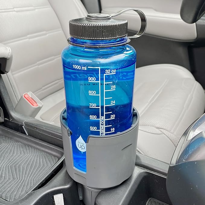 Swigzy Car Cup Holder Expander Adapter for Large Water Bottles - [Patented & Upgraded] - Holds: Hydro-Flask, Yeti, Nalgene, O