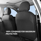 Car Seat Covers Premium Cloth, Washable Seat Covers, Car Seat Covers Front Seats, Elastic Fabric Airbag Compatible Automotive