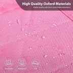 CAR PASS Pink Oxford Bling Diamond Car Seat Covers Full Set Interior Sets, Waterproof Shining Glitter Sparkly Crystal Univers