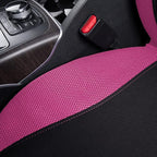 Flying Banner Butterfly car seat Covers ful Set Fashion Universal Lady Woman Female Rear Bench Split Colorized (2 Fronts, Pin