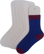 TATYZ Cardboard Sock Inserts Form Blockers, Sock Shaper and Organiser for Storage or Display - 10 PCS (Large)