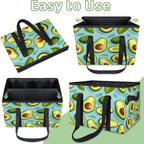 Reusable Grocery Bag, Foldable Large Shopping Tote Bag for Groceries Kitchen Picnic Car Trunk