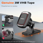 APPS2Car Magnetic Phone Holder for Car, Dashboard Magnetic Car Mount, 360° Rotation Magnet Phone Mount with Strong VHB Adhesive, for All Cell Phones