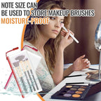 24pcs Mesh Zipper Pouch Bags 9.3 x 4.7 Inches, 8 Color Small Clear Pouches Bulk, Travel Cosmetics Organization, Classroom and