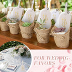 Amylove Bulk Luggage Tags Wedding Favors Adventure Begins Luggage Tags for Guests Travel Tag for Suitcase Bridal Gift 24 Pack