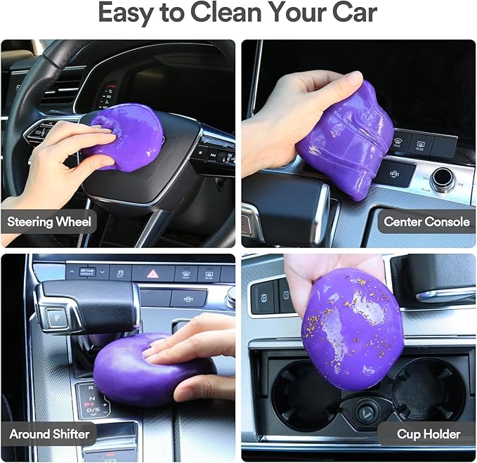 PULIDIKI Car Cleaning Gel for Car Cleaning Putty Car Putty Auto Detailing Tools Car Slime Cleaner Dust Cleaning Gel for Car I
