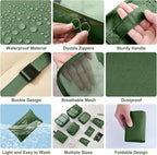 Packing Cubes for Travel-10 Set Luggage Organizer Bags for Family, Mesh Breathable Packing Cubes for Suitcases Durable Travel