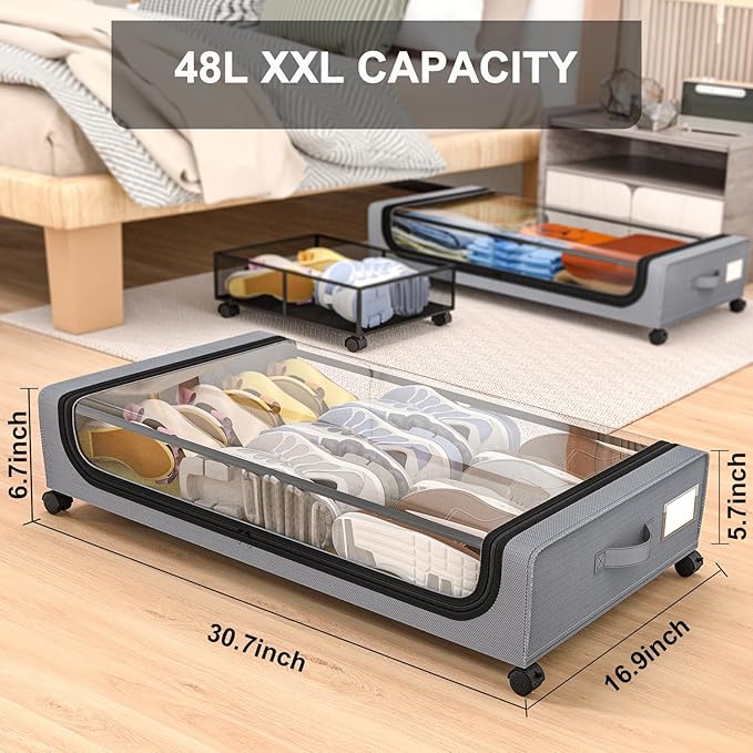 GoMaihe Underbed Storage & Clothes Storage Bin