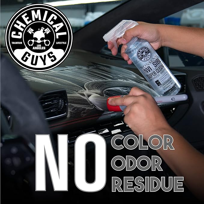 Chemical Guys Nonsense, Odorless Cleaner For Car Interior and Exterior All Purpose Cleaning Spray for Vinyl, Rubber, Plastic,