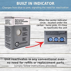 HYDROSORBENT Gun Safe Dehumidifier Rechargeable Silica Gel 450 Gram Carton. Moisture Absorber. Reusable Desiccant