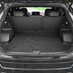 KUST Floor Mats Cargo Mat for Honda Prologue & Chevy Blazer EV 2024-2025 2026, All Weather Rear Trunk Liner with Backrest Mat for Prologue Accessories TPE Rubber High Edge