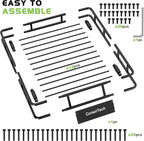 Roof Rack Basket 51"x36" Universal Heavy Duty Rooftop Cargo Carrier 300 lbs Capacity Steel Vehicle Cargo Rack Basket Luggage Holder for SUV Truck Car Travel & Camping Storage