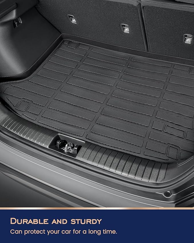 CreekT® for Hyundai Kona Floor Mats 2018-2023 (No for EV),All Weather Heavy Duty Waterproof Floor mats & Cargo Liner for Hyundai Kona Accessories 2023 2022 2021 2020 2019 2018 SE SEL Limited Preferred