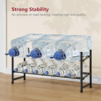 Tajsoon Expandable Shoe Rack for Closet 2 Tier, 28“-41“ Adjustable & Stackable Shoe Shelf Storage, Metal Shoe Rack Organizer 
