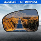 JINCHEN Driver Side Mirror Glass for Ford Fusion 2013-2020 Heated with Blind Spot Detection DS7Z17K707H DS7Z17K707A