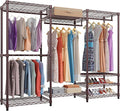 VIPEK V5 Portable Closet Wardrobe Heavy Duty Clothes Rack Metal Freestanding Clothing Racks, Adjustable Custom Closet Racks w