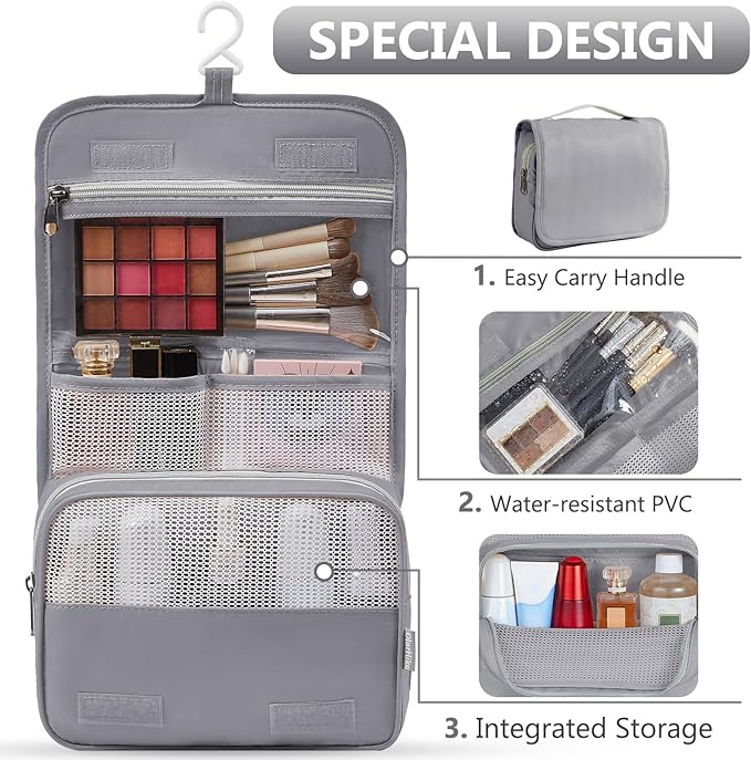 8 Set Packing Cubes for Travel, Gifts for Women Mom,Anti-Tearing Suitcase Organizer for Luggage with Shoe & Hanging Toiletry 