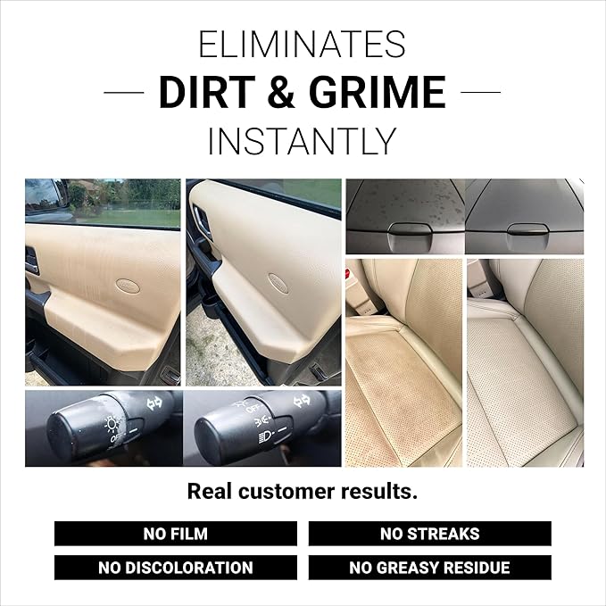CAR GUYS Super Cleaner 1 Gallon Refill | Effective Car Interior Cleaner | Leather Car Seat Cleaner | Stain Remover for Carpet