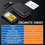 OBD2 Scanner Diagnostic Tool for GMC/Buick/Chevrolet/Cadillac, OM507 All Systems Diagnostic with 12 Resets