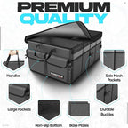 FORTEM Trunk Organizer For SUV Car Trunk Organizer, Foldable Storage, Car Accessories for Women Men, Collapsible Bag, Perfect C