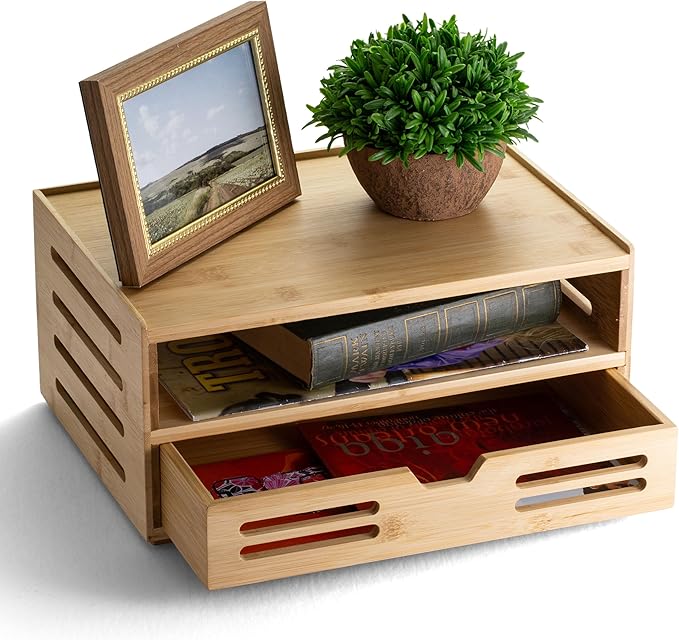 Achieva Bamboo Organizer with Drawer (71005)