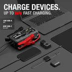 NOCO Boost X GBX55: 1750A UltraSafe Jump Starter - 12V Lithium Battery Booster Pack, Portable Jump Box, Power Bank & Jumper