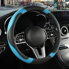 Microfiber Leather Steering Wheel Cover Large Size for Ford F150 F250 F350 F450 RAM 4Runner Tacoma Tundra Sequoia Model S Mod