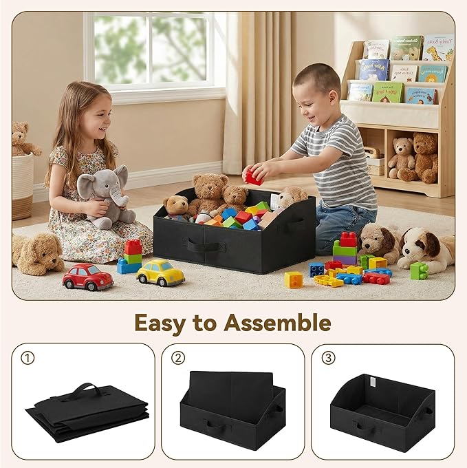 GRANNY SAYS Purse Organizer for Closet, Trapezoid Storage Bins, Closet Organizers and Storage, Decorative Storage Baskets for