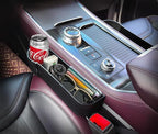 Car seat gap filler organizer,multifunctional car seat organizer,Adjustable Cup Holder car console side storage box Holders phone, sunglasses,car accessories(Black)