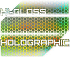VViViD Bio HEX+ Air-Tint Headlight Vinyl Roll (17.9" x 60", Clear Large Pattern)