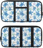 Sea Turtle Car Sun Visor Organizer with Multi-Pocket Sun Visor Organizer Personalized Easy to Store and Install Universal Fit for Most Cars SUV