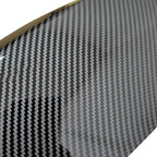 Pair Carbon Fiber Pattern Mirror Caps Cover Compatible with GMC Chevrolet Silverado Sierra 1500 2500 HD 3500 HD Avalanche Tahoe 2007-2013 Pick up Replacement for 25788157 25788156