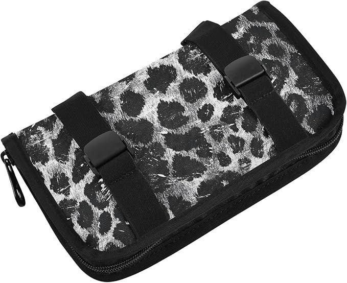 Car Tissue Holder Car Visor Organizer Tissue Box Holder for Car Sun Visor Organizer with Car Vehicle Accessories Essentials Interior for Women Men Sliver Leopard Skin