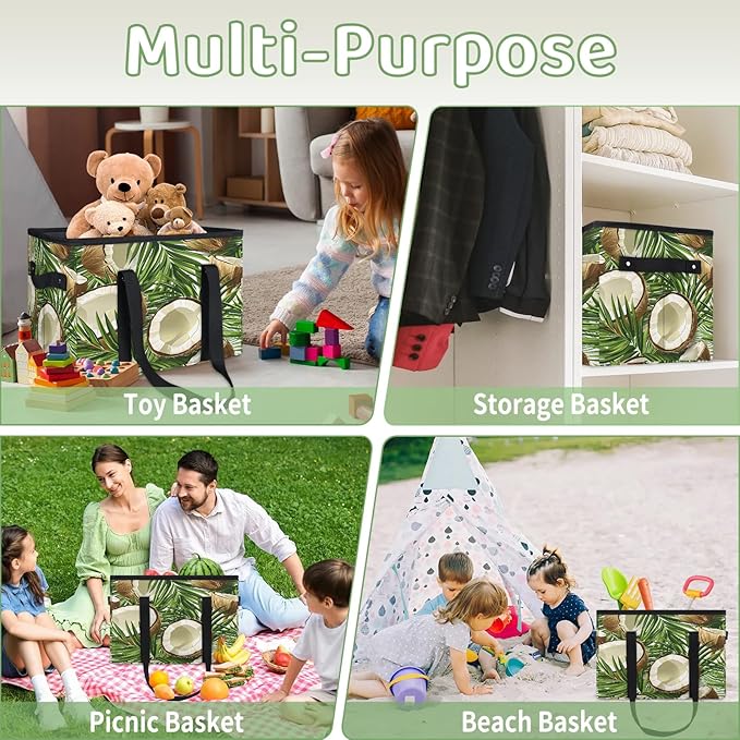 Reusable Grocery Bag, Foldable Large Shopping Tote Bag for Groceries Kitchen Picnic Car Trunk