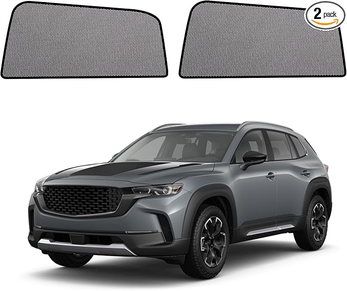 Car Window Shades for 2023-2025 CX50 - Rear Side Window Sun Shade for Baby, Breathable Mesh Car Privacy Window Covers, UV Protection and Heat Insulation for Road Trips, Napping, Camping