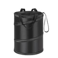 Ginsco 4 Gallons New Leakproof Car Trash Can, Large Trash Can Pop-up Collapsible Hanging Car Trash Bin, Waterproof PEVA Liner Open-Top Garbage Can for Cars Home Office Camping