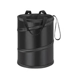 Ginsco 4 Gallons New Leakproof Car Trash Can, Large Trash Can Pop-up Collapsible Hanging Car Trash Bin, Waterproof PEVA Liner Open-Top Garbage Can for Cars Home Office Camping