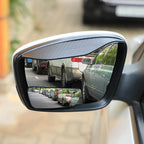 EcoNour Blind Spot Car Mirror (2 Pack) | Wide Angle for 3x Larger View | Universal Car Rear View Mirror with Rain Guard | Side Blind Spot with Adjustable Stick for Cars, SUVs, and Trucks